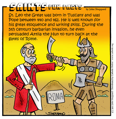 St. Leo the Great Fun Fact Image