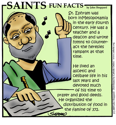 St. Ephrem Fun Fact Image